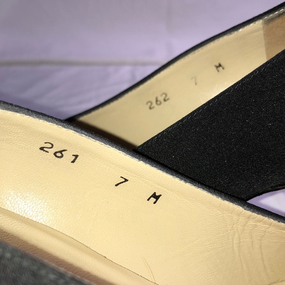 Evan-Picone “Grace,” Black Arianna Silk Pumps/Heels, W7.5M, w/3” heel - Picture 13 of 15